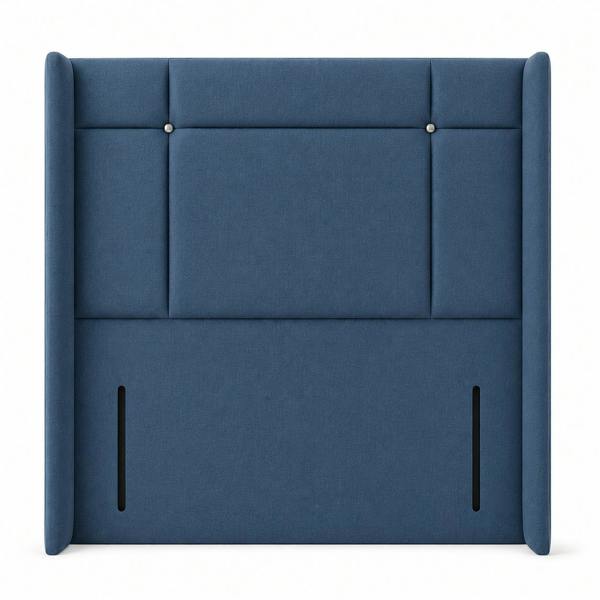 Great British Beds Dingley Headboard - Blue Plush