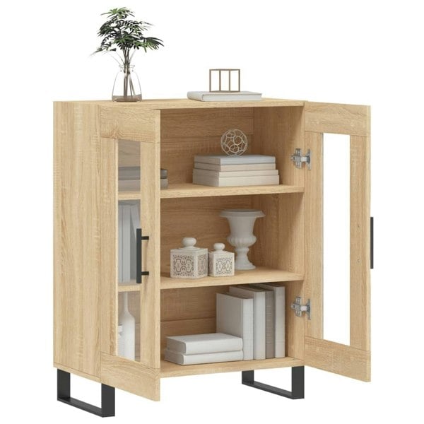 Berkfield Sideboard Sonoma Oak 69.5x34x90 cm Engineered Wood
