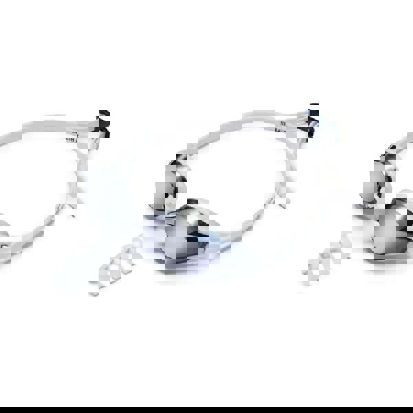 TYR Stealth-X racing goggle with mirrored lens and deep inner-eye fit