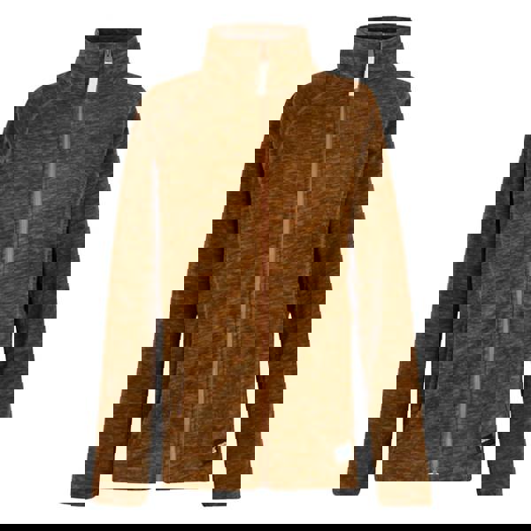 Regatta Womens/Ladies Mayse Full Zip Fleece Jacket - Glazed Ginger - 