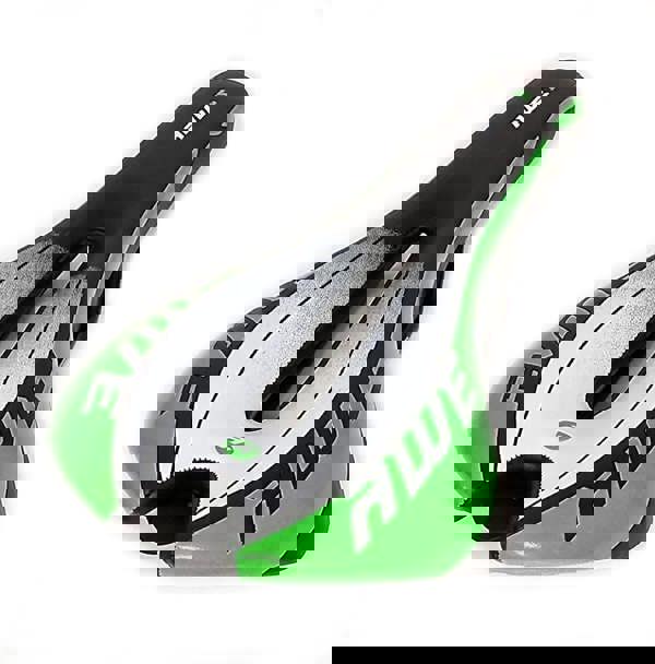 Awe Chromo Rail Adult Gel Bike/Bicycle MTB Saddle Mens/Womens Green/Black