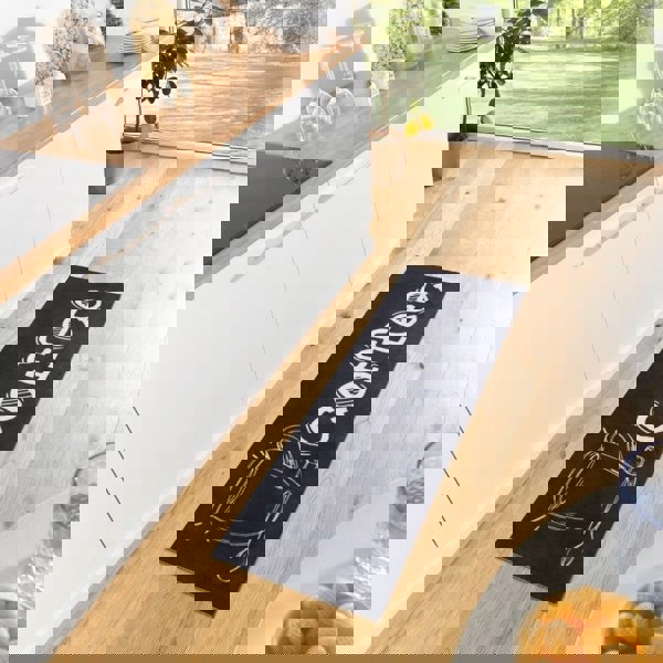 Cook & Clean Cup Of Coffee Kitchen Runner