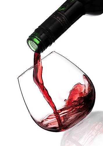 "Auris" Stemless wine Glasses - Set of 4