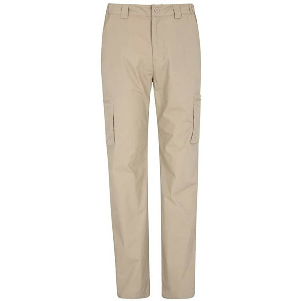 Mountain Warehouse Mens Trek II Cargo Trousers - Dark Beige