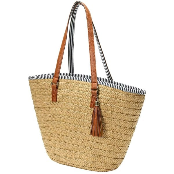 Woven Rattan Straw Eco-Friendly Bag