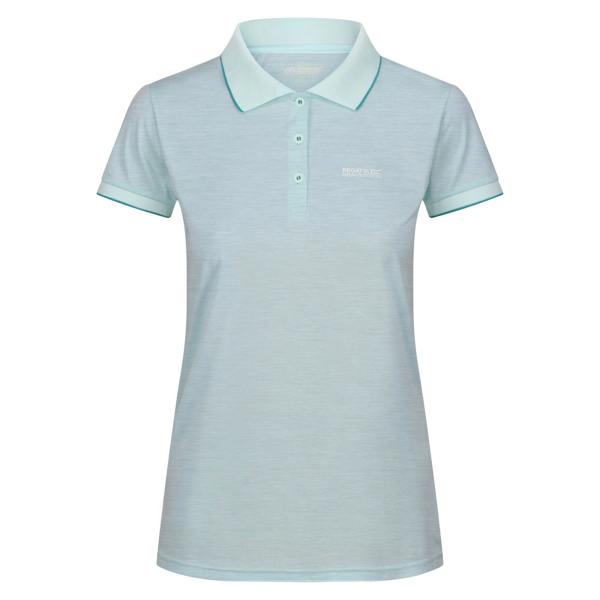 Regatta Womens/Ladies Remex II Polo Neck T-Shirt - Bleached Aqua - 