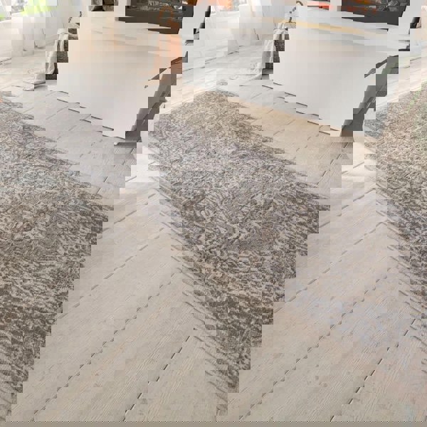 The Rugs Terrain Designer Shortpile Rug – Medallion Design