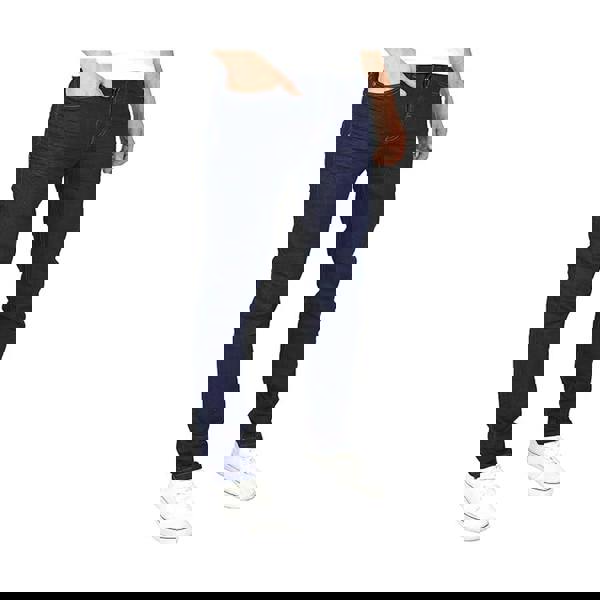 Crosshatch Mens Buraca Slim Jeans - Blue - 