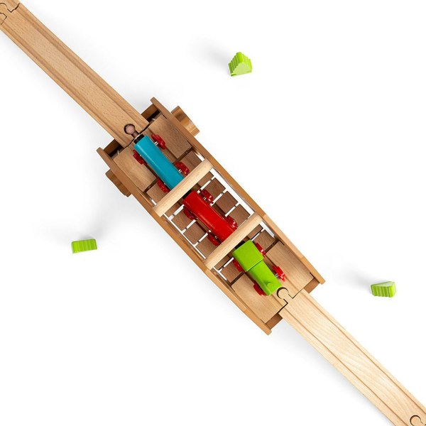 Bigjigs Rail Wooden Rickety Bridge Train Set Accessory