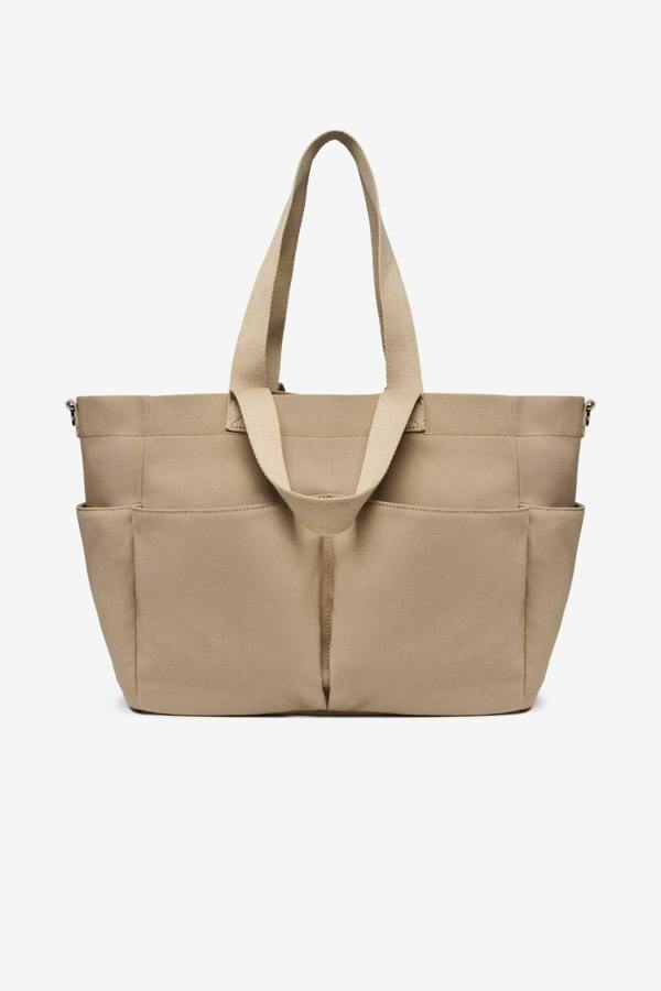Tiba + Marl T+M Canvas Pocket Tote Desert