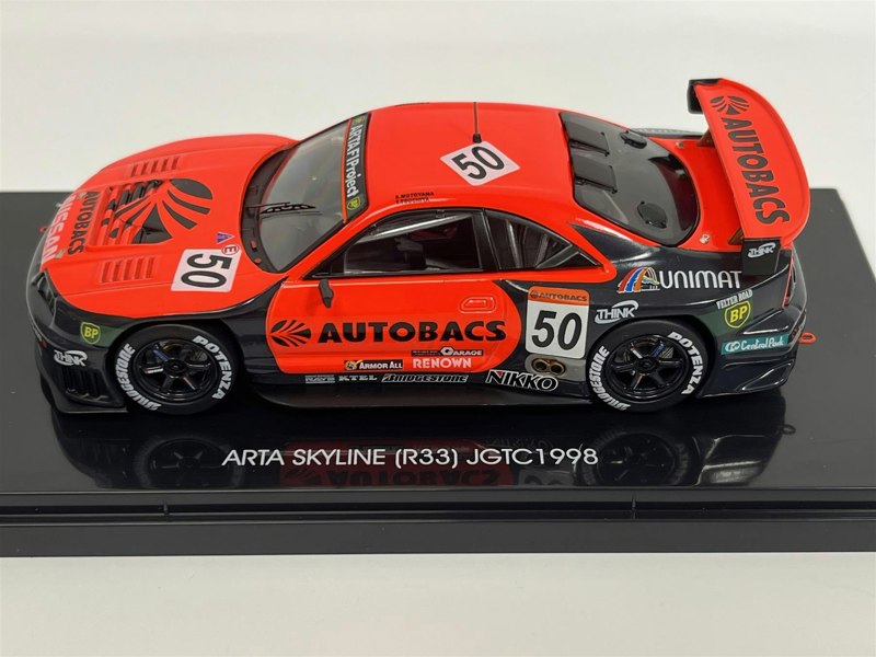 Ebbro Nissan Arta Skyline R33 JGTC 1998 #50 1:43 Scale 44195