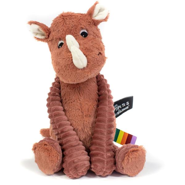 Grosbisou the Rhino Plush - Terracotta