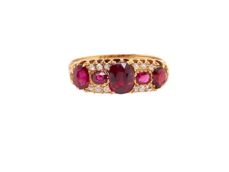 Vintage Tom A fine Victorian Ruby ring