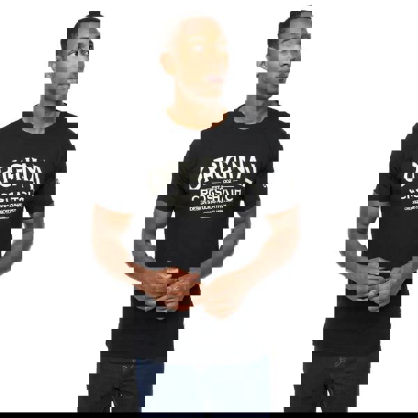 Crosshatch Mens Vintarge T-Shirt - Black - 