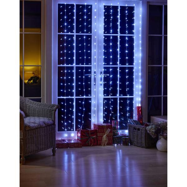 Scotts of Stow Party Curtain Lights Cool White