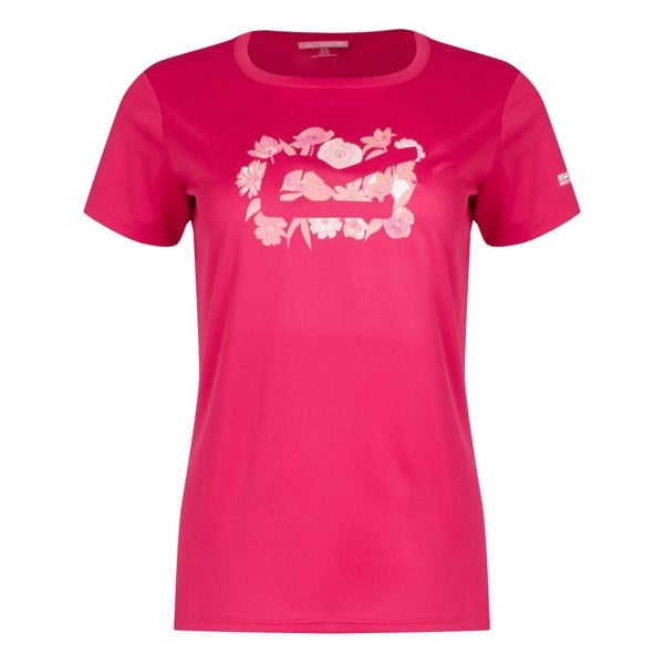 Regatta Women's Fingal VIII Floral T-Shirt - Pink Potion