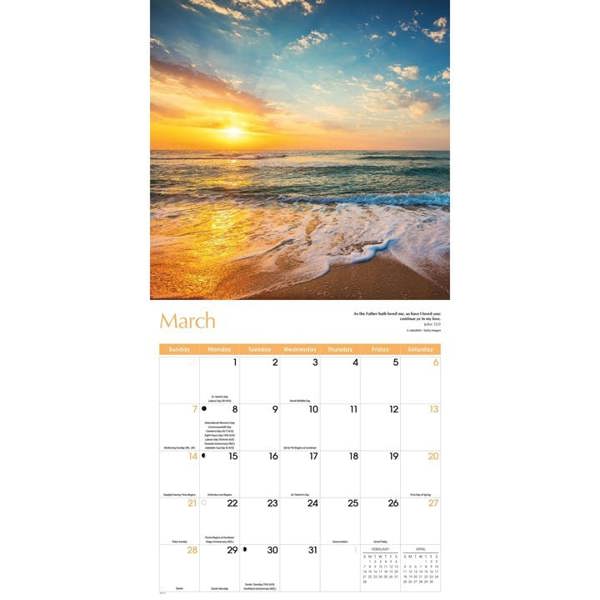 Religion Blessings Calendar 2027, Wall Calendars, Month To View, Lifestyle, Gift