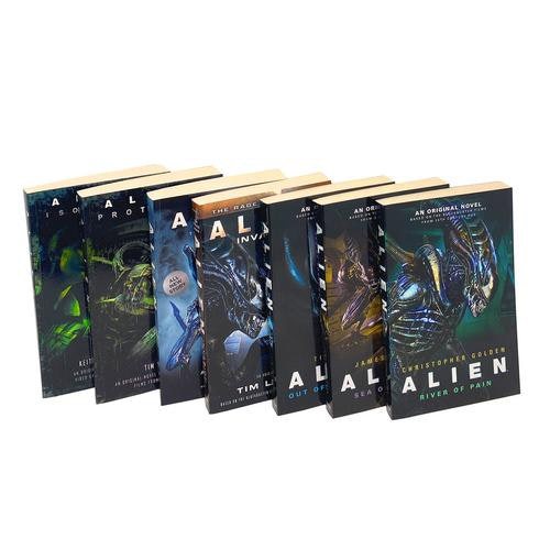 Alien Series 7 Book Set Out of the Shadows, Sea of Soccows, River of Pain, Invasion & more