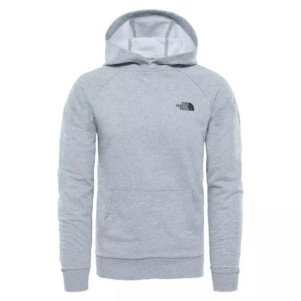 The North Face Raglan Redbox Hoodie Grey   REDUCED FROM £64.99 NOW ONLY £44.95