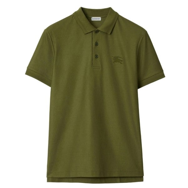 Burberry Eddie EKD Olive Green Polo Shirt S