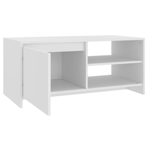 Berkfield Coffee Table White 102x50x45 cm Engineered Wood