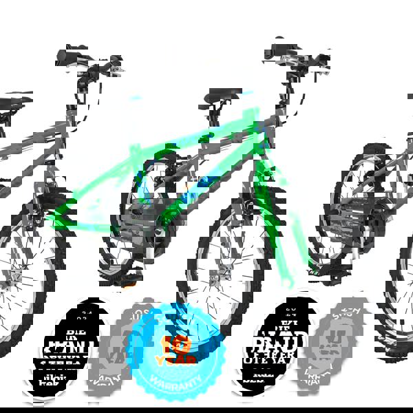 Squish 16" Wheel Lightweight Hybrid Bike Green