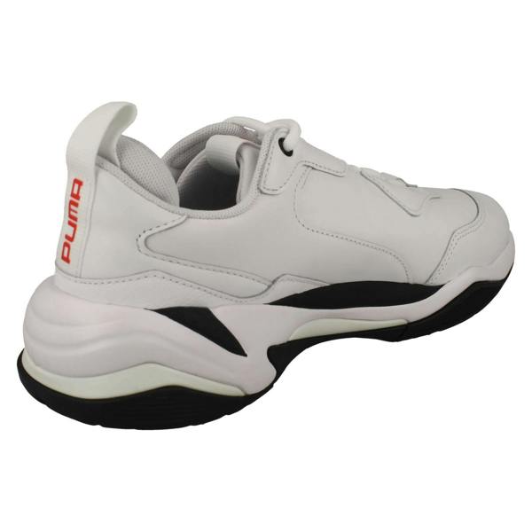 Puma Mens Puma Sporty Designed Lace Up Trainers Thunder BW