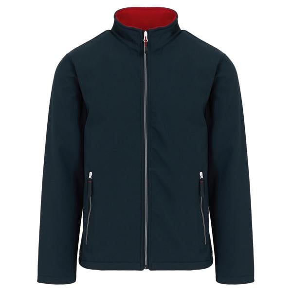 Regatta Professional Mens Fleece Jacket - Navy/Classic Red