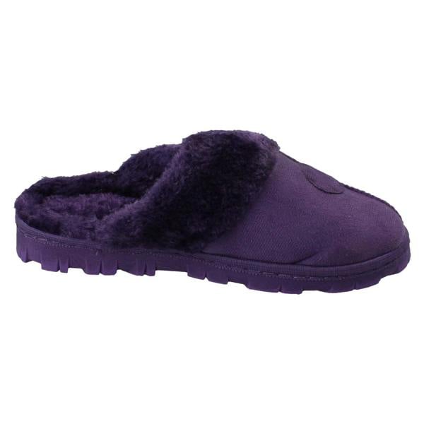Spot On Ladies Spot On Textile Mule Slippers X2131