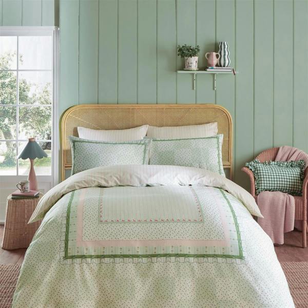 Cath Kidston Archive Book Pistachio Duvet Cover Set