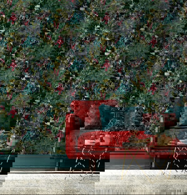 Flight of the Cranes Wallpaper - Charcoal