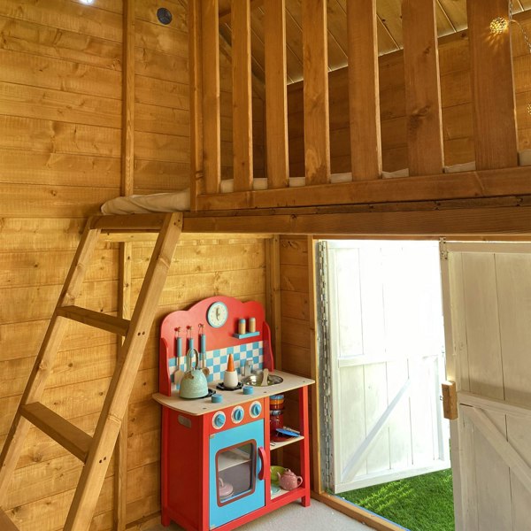 Shire Crib 7x6 Shiplap Children's Playhouse