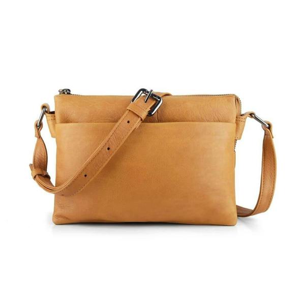 PRIMEHIDE The Ultimate Organiser Leather Crossbody Bag with Built-in Wallet Cleo Hudson