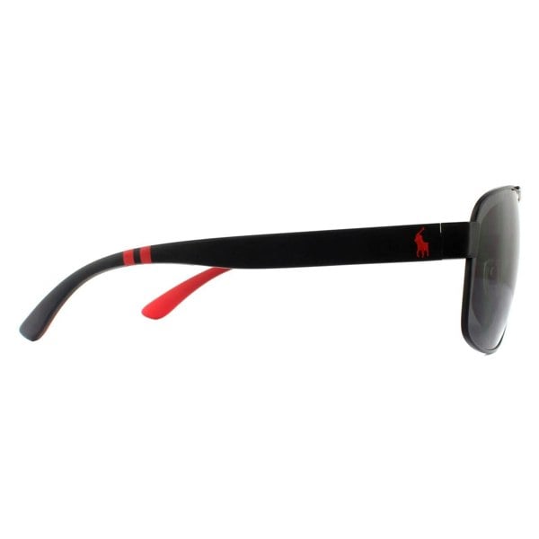 Polo Ralph Lauren Sunglasses 3112 903887 Matte Black Grey