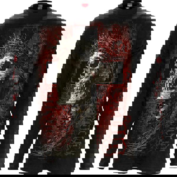 SILENT SUFFERING - Longsleeve T-Shirt Black