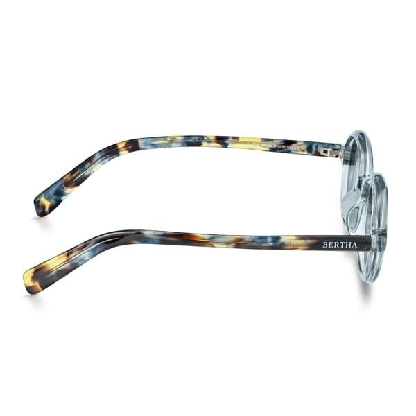 Bertha Nicole Polarized Sunglasses - Black/Brown - BRSBR060C3