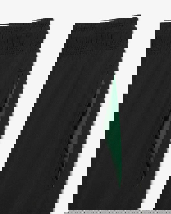 Lacoste Mens Light Quick-Dry Swim Shorts - Black/Green 964 | CHO | Designer Mens Shorts