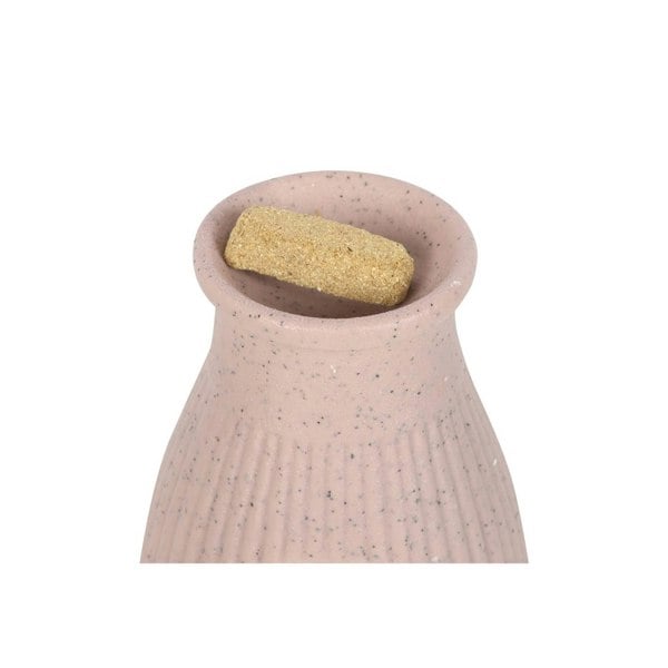 Serano Greige Ribbed Palo Santo Brick Burner