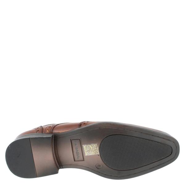 HX London Barbican Men's Leather Brogue Shoes