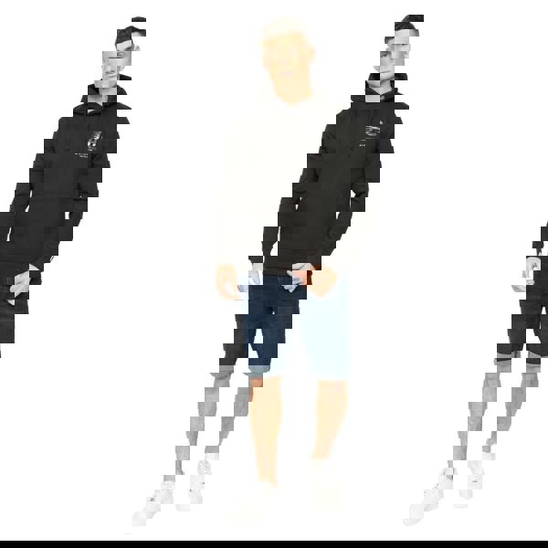 Crosshatch Mens Winchamp Hoodie - Black - 