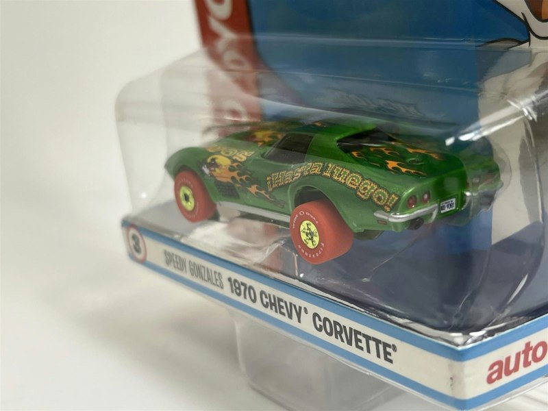 Auto World Slot Cars Speedy Gonzales 1970 Chevy Corvette Thunderjet Ultra G HO Scale Slot Car SC363-3