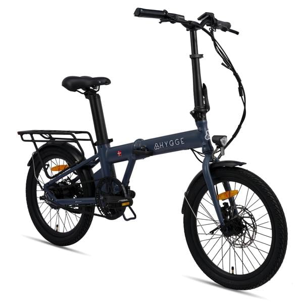 Hygge Bikes Virum Auto 2026 Folding E-Bike, Automatic 3-Speed, Belt Drive – Nocturne Blue