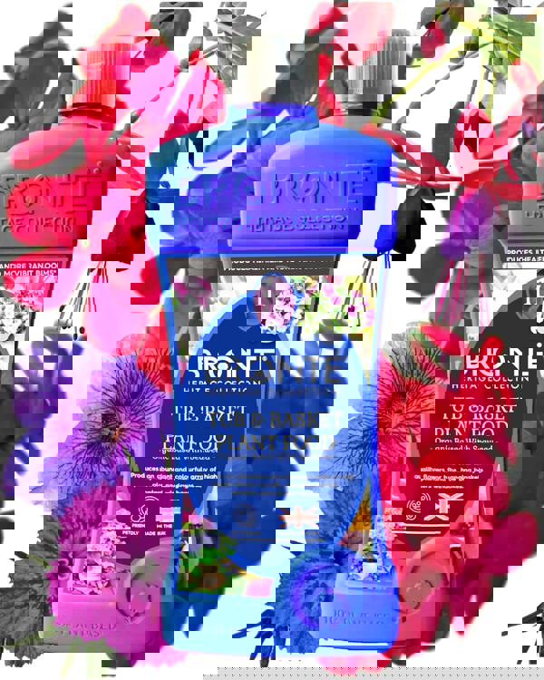 Bronte Heritage Bronte Tub & Hanging Basket Food 1L – Organic, seaweed-enriched fertiliser for patio & window box flowers. Pet-friendly. Makes 250L