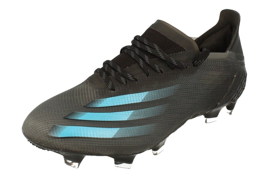 Adidas X Ghosted.1 FG Mens Football Boots  - Black Grey Eg8255 - Photo 0