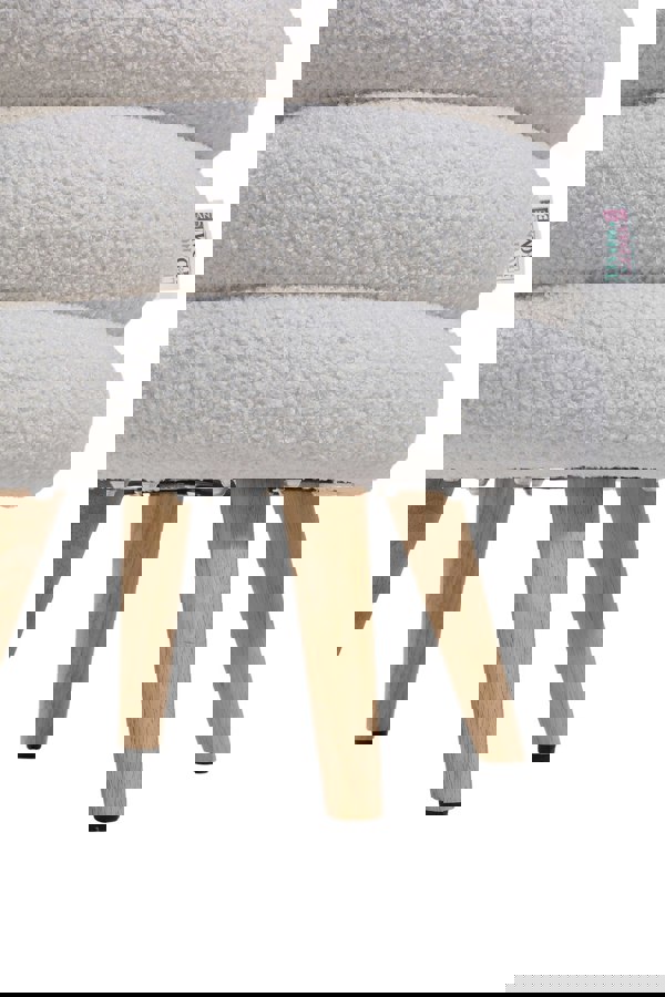 Living and Home Creative Teddy Bear Fabric Footstool