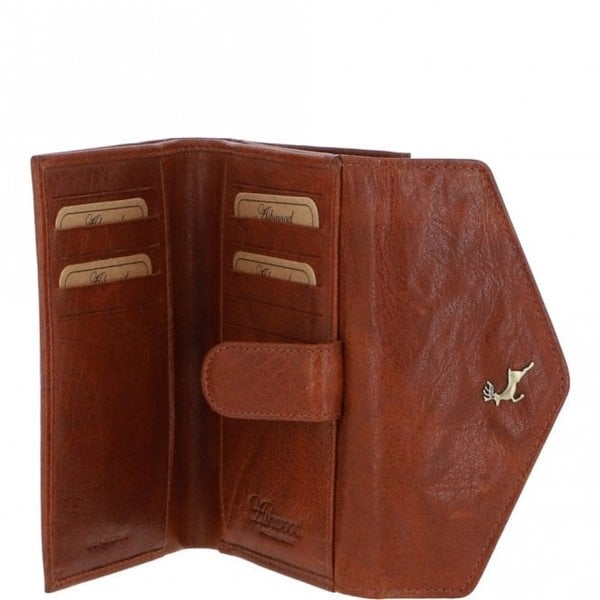 Ashwood Vintage Wash 12 Card Leather  Purse: G-42