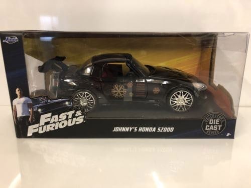 fast and furious 1995 johnnys honda s2000 black 1:24 scale jada 99541