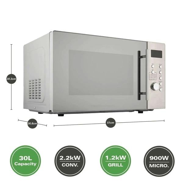 Hamilton Beach 30L Combination Microwave with Grill - Hamilton Beach UK