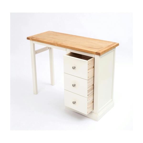 Cabinet Bits Castelli 3 Drawer Desk - Dressing Table Chrome Knob