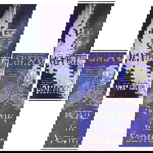 Strange the Dreamer Series 2 Book Set By Laini Taylor Strange The Dreamer, Muse of Nightmares